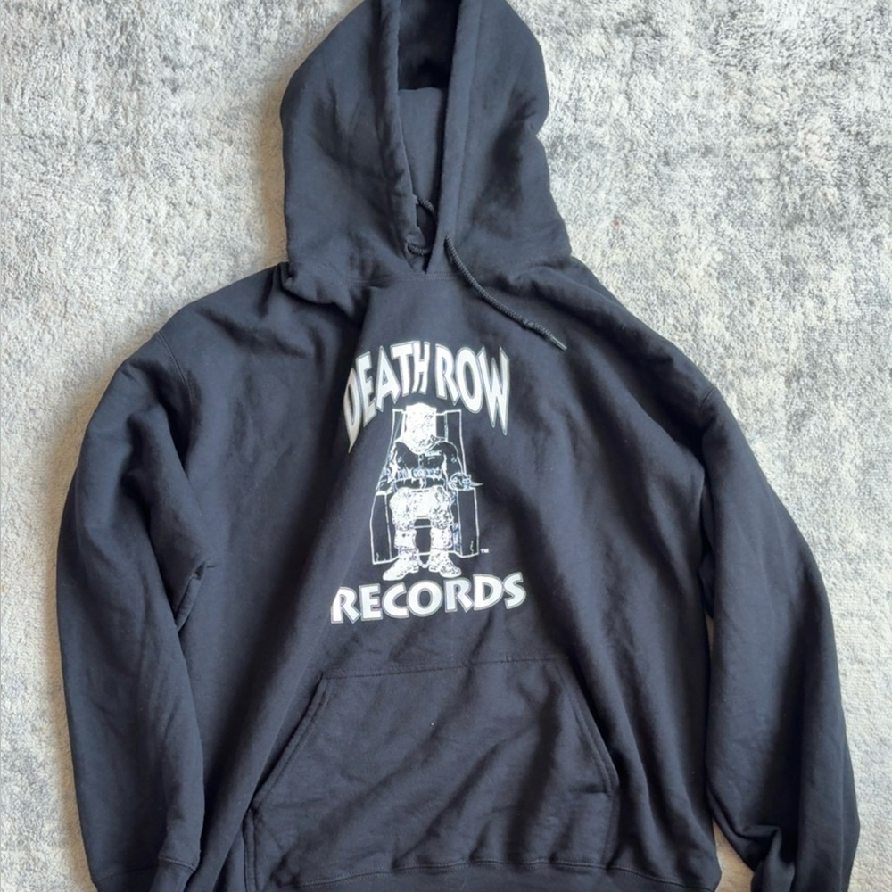 Death Row Records Black Hoodie